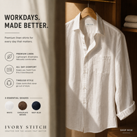 Linen Shirt | Pure White