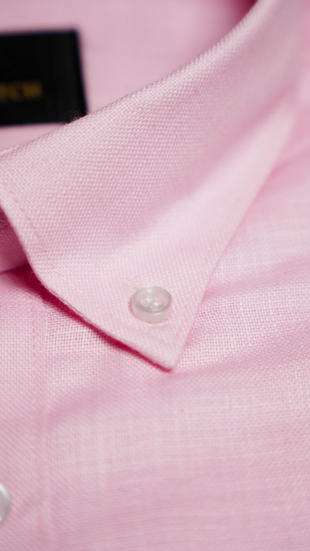 Soft Rose Pink Linen Shirt