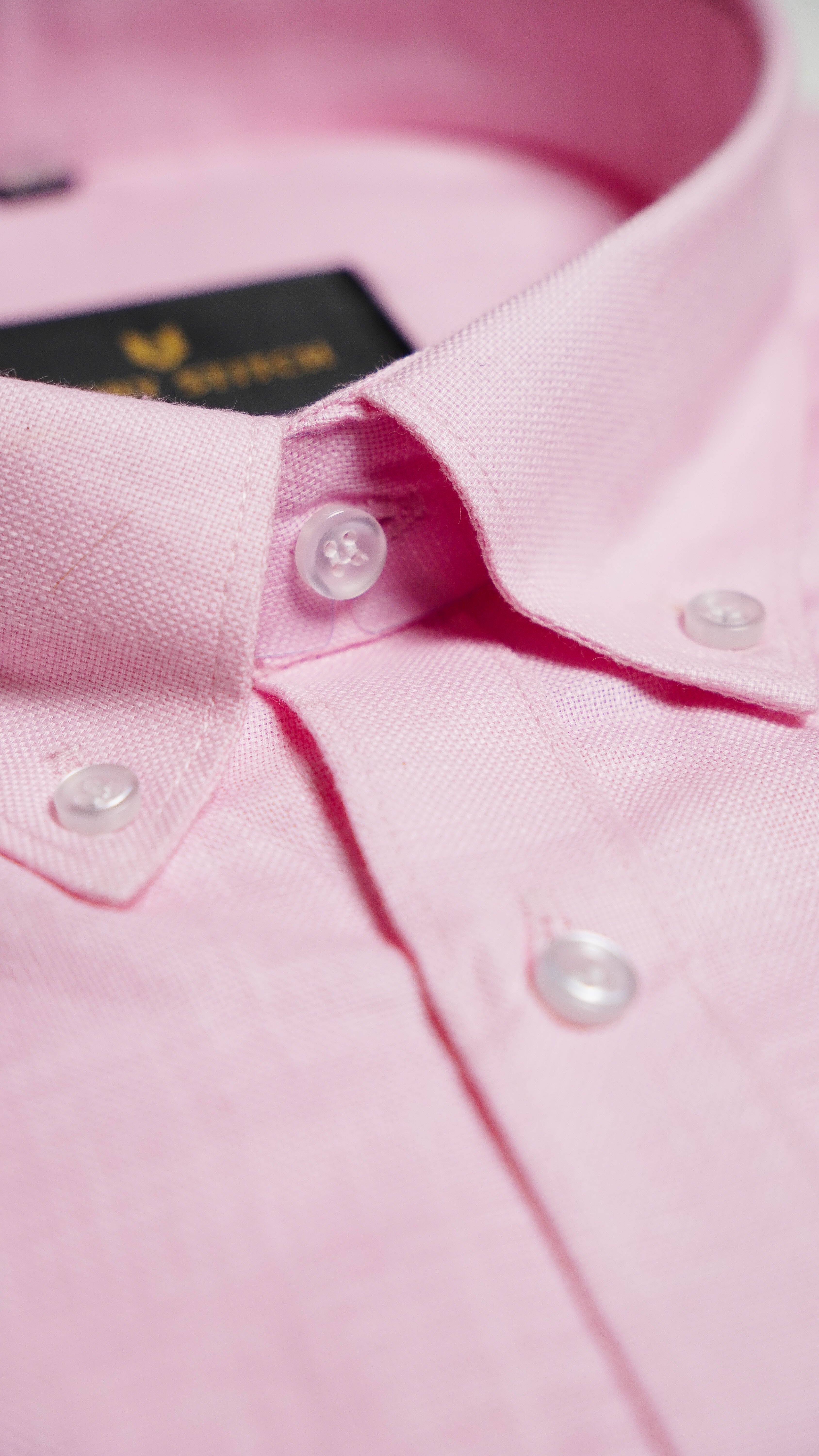 Soft Rose Pink Linen Shirt