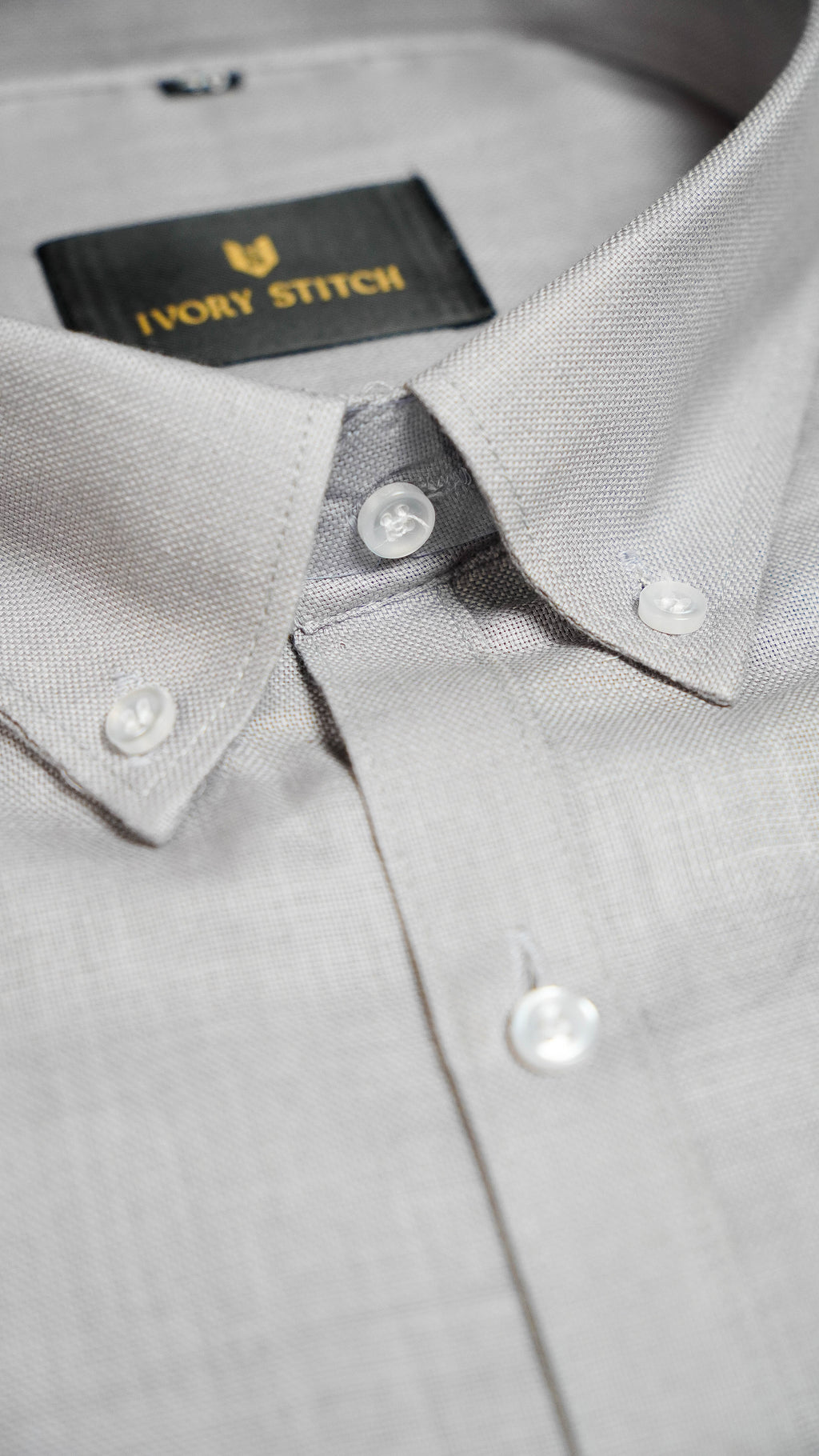 Ash Grey Linen Shirt