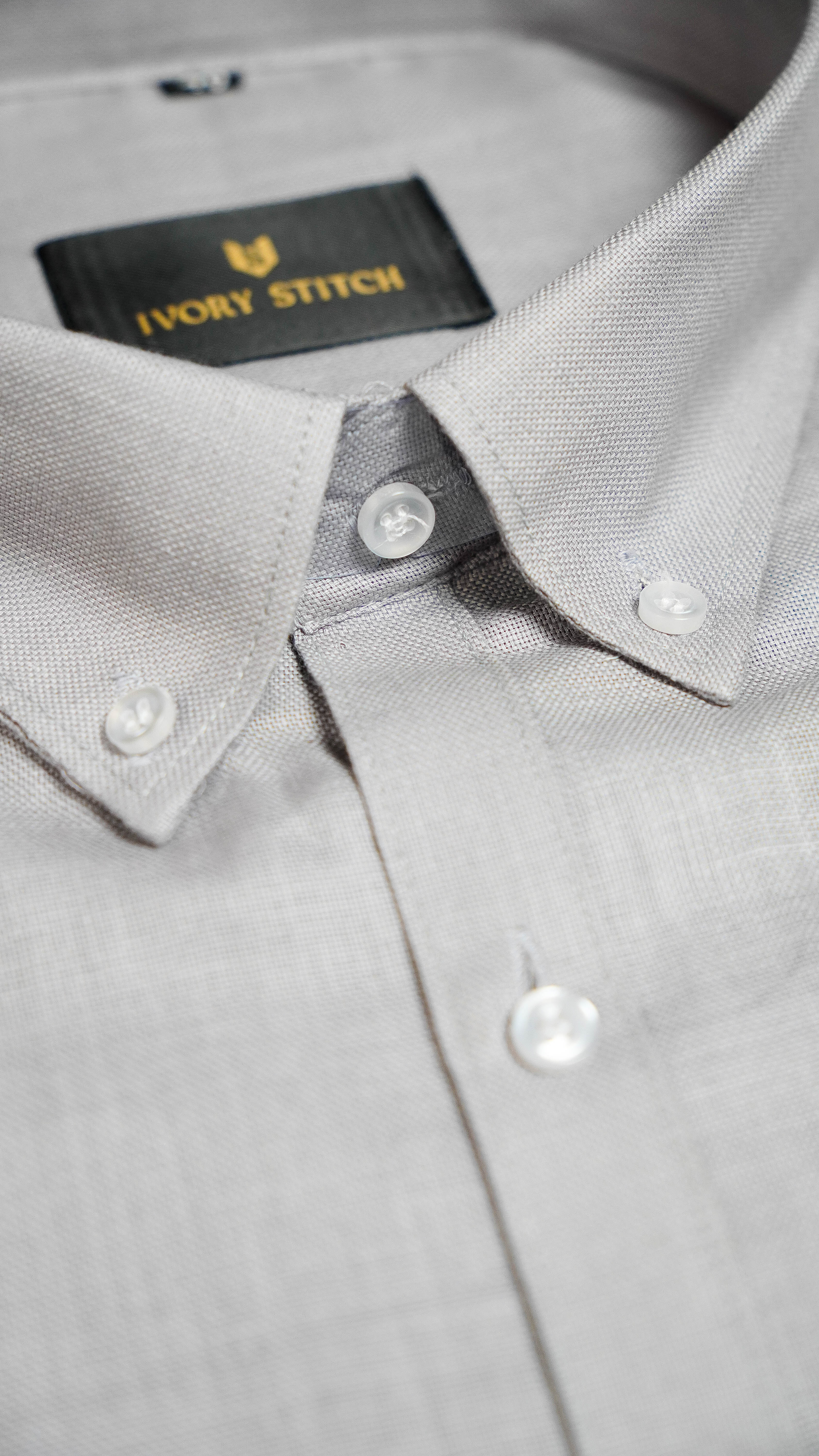 Ash Grey Linen Shirt