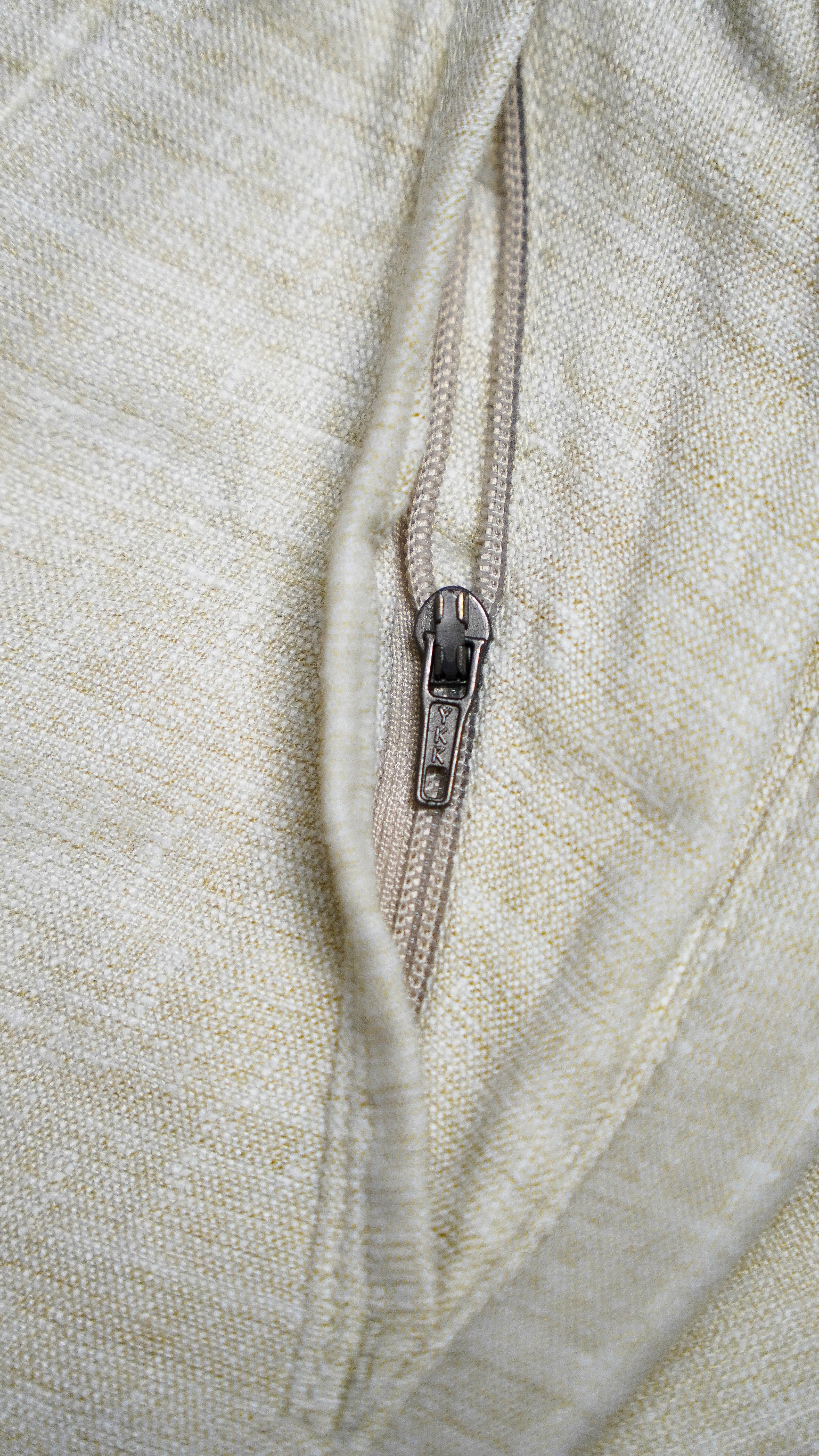 Cream Linen Trousers