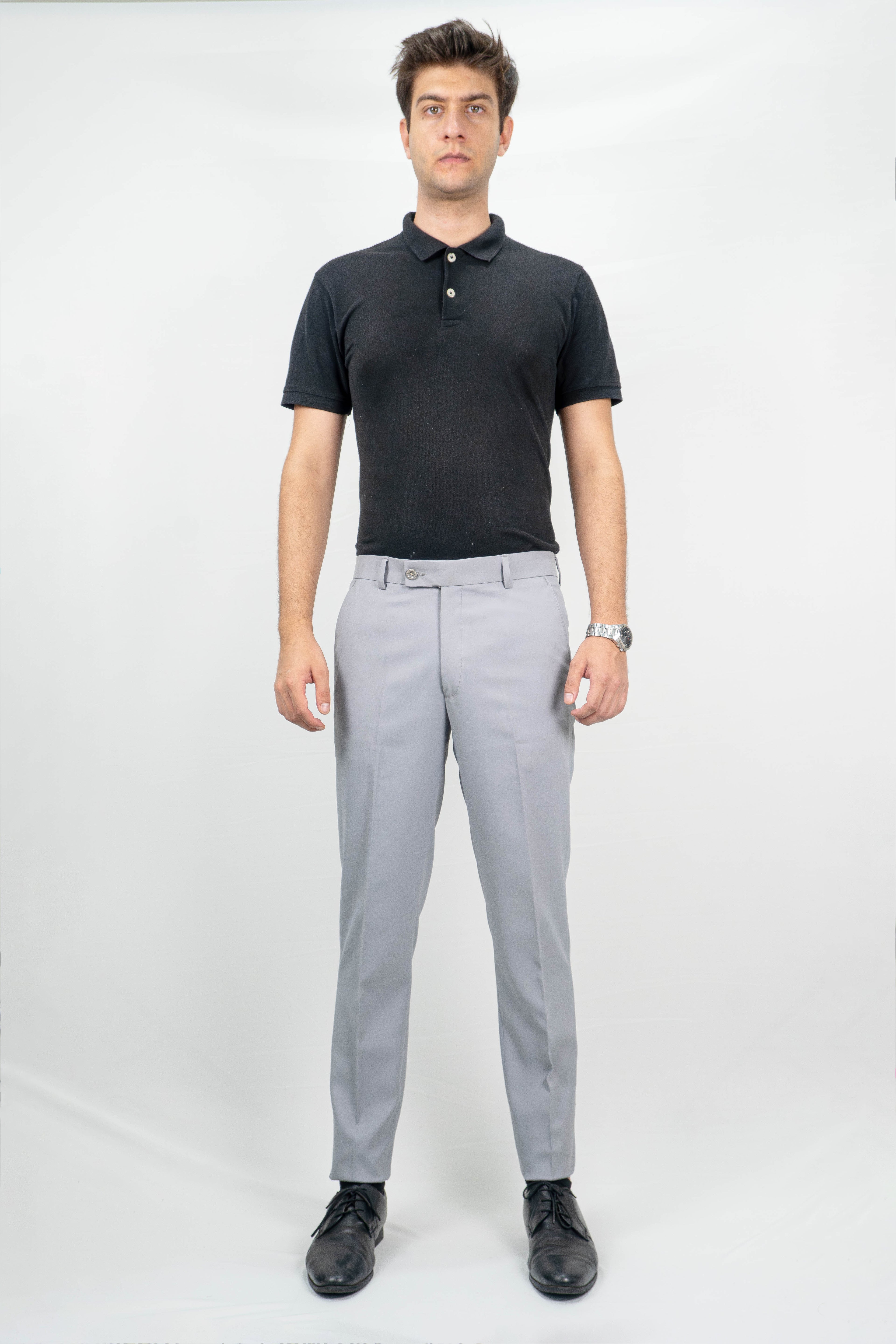 Signature Grey Formal Trousers