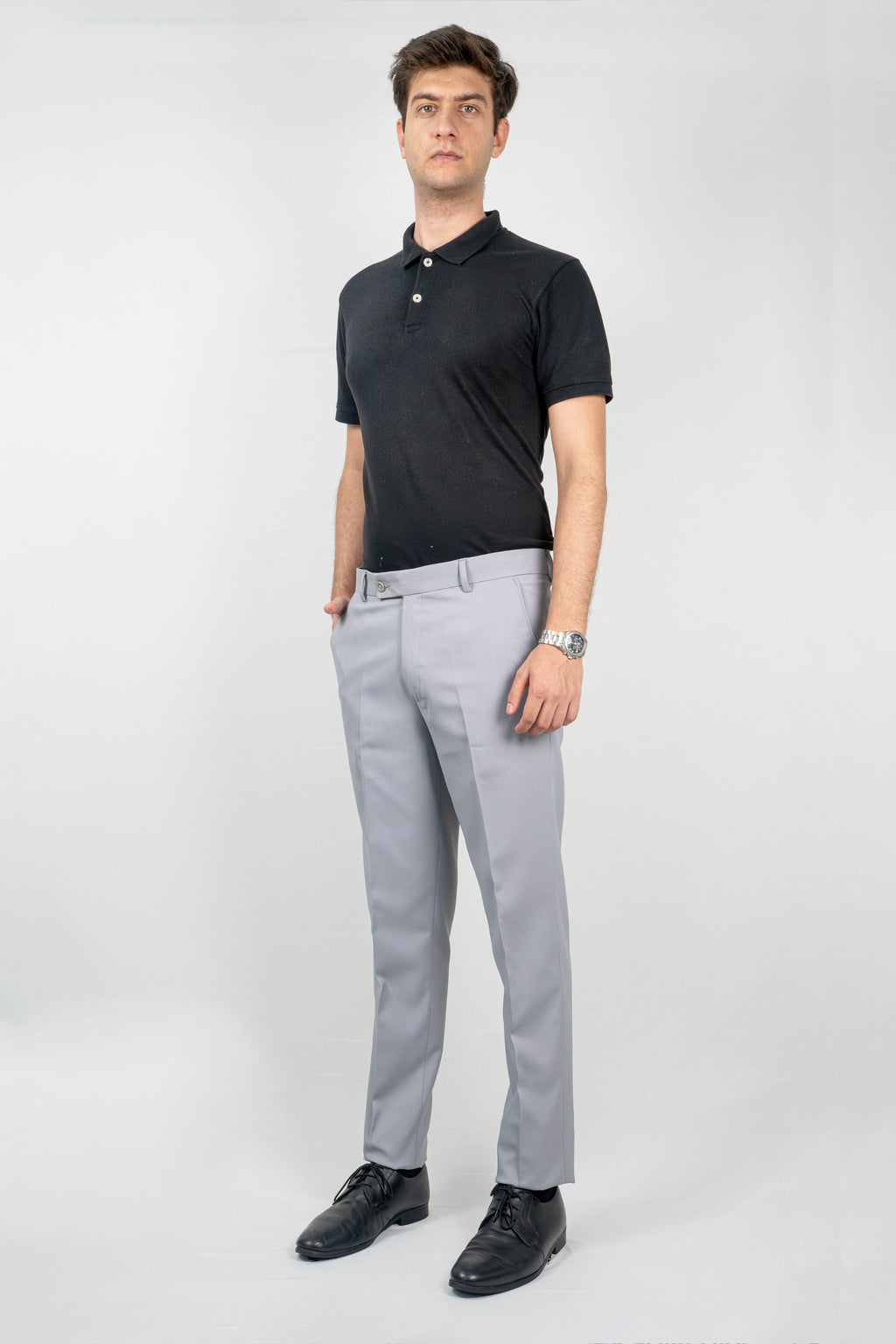 Signature Grey Formal Trousers
