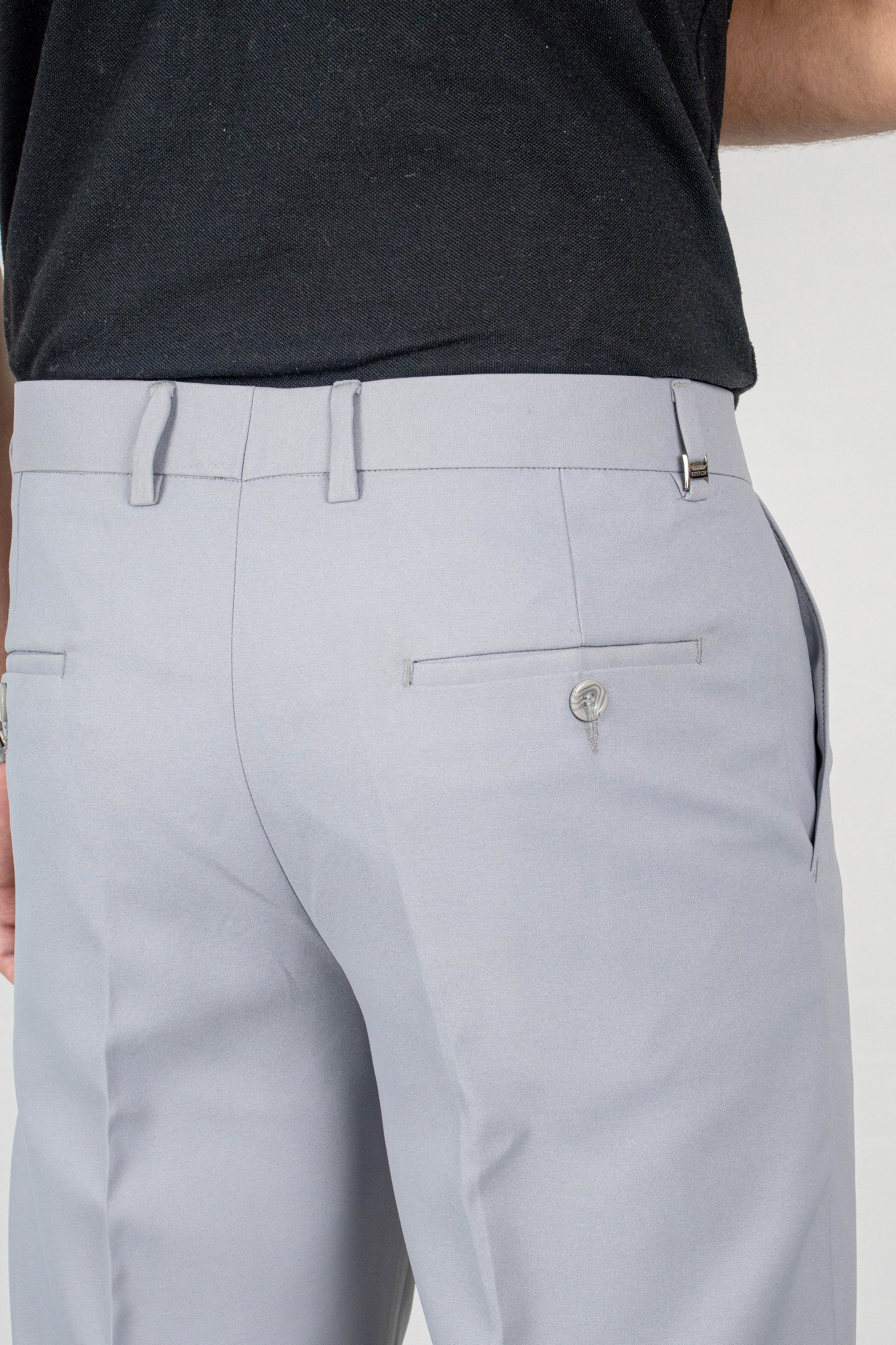 Signature Grey Formal Trousers