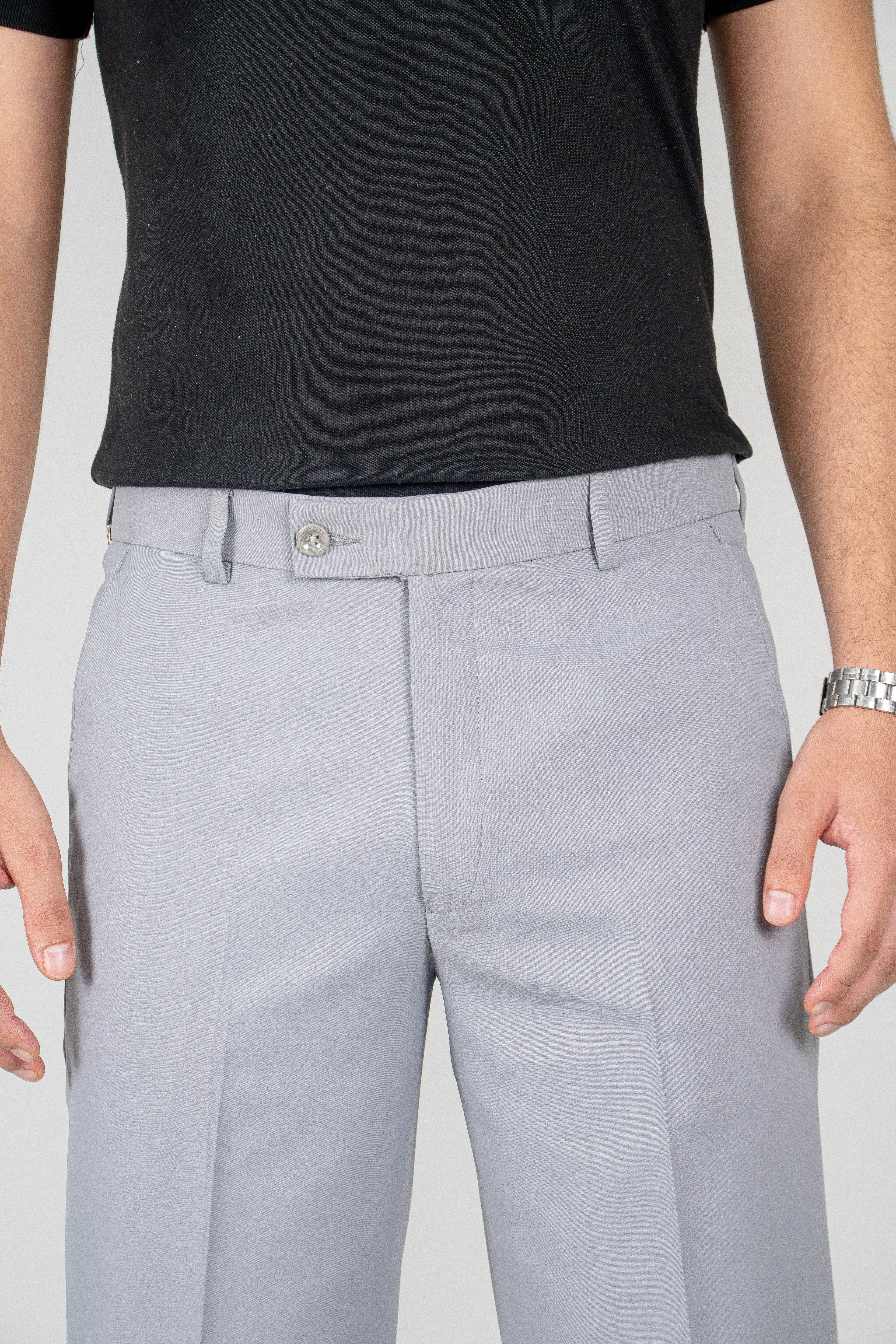Signature Grey Formal Trousers