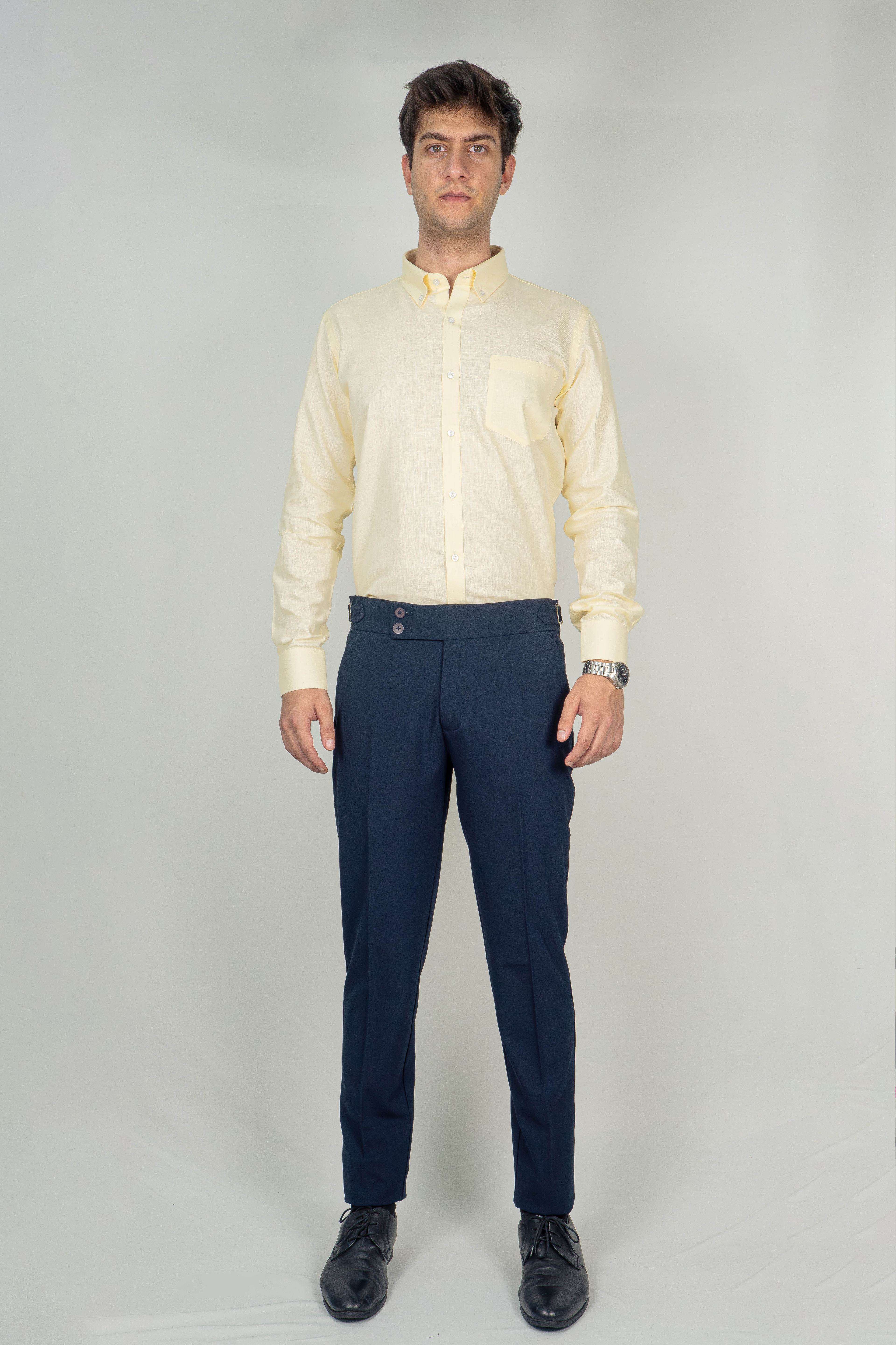 Navy Classic Gurkha Trousers