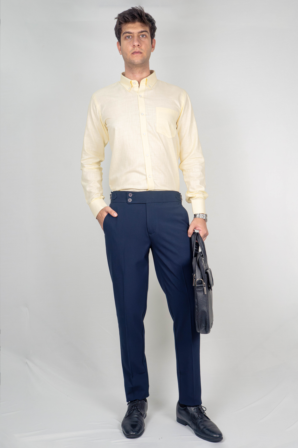 Navy Classic Gurkha Trousers