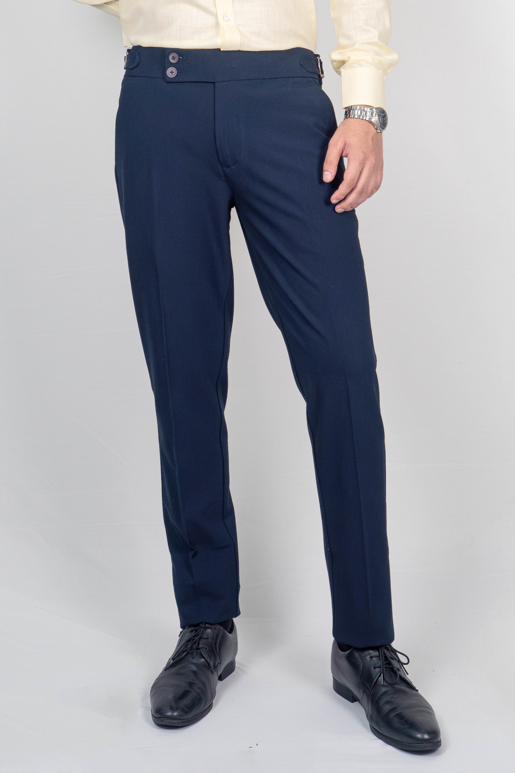 Navy Classic Gurkha Trousers