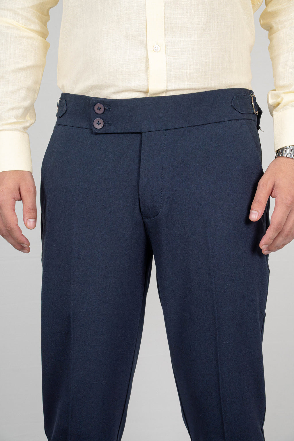 Navy Classic Gurkha Trousers