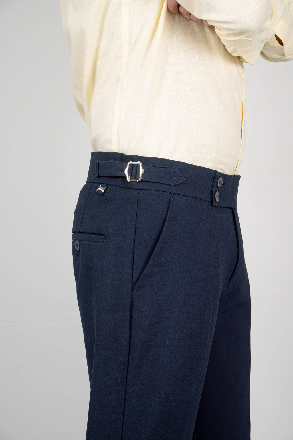 Navy Classic Gurkha Trousers