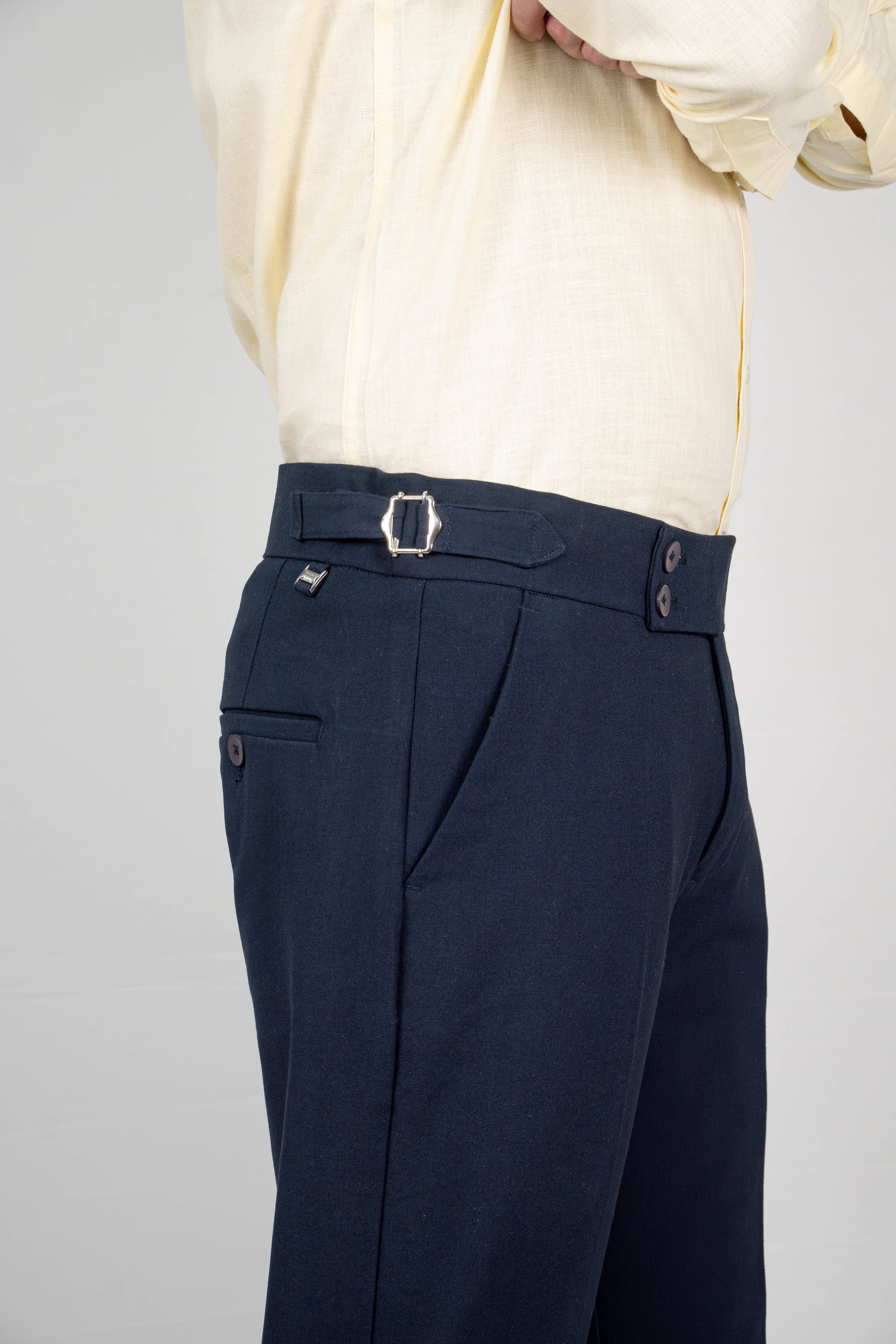 Navy Classic Gurkha Trousers
