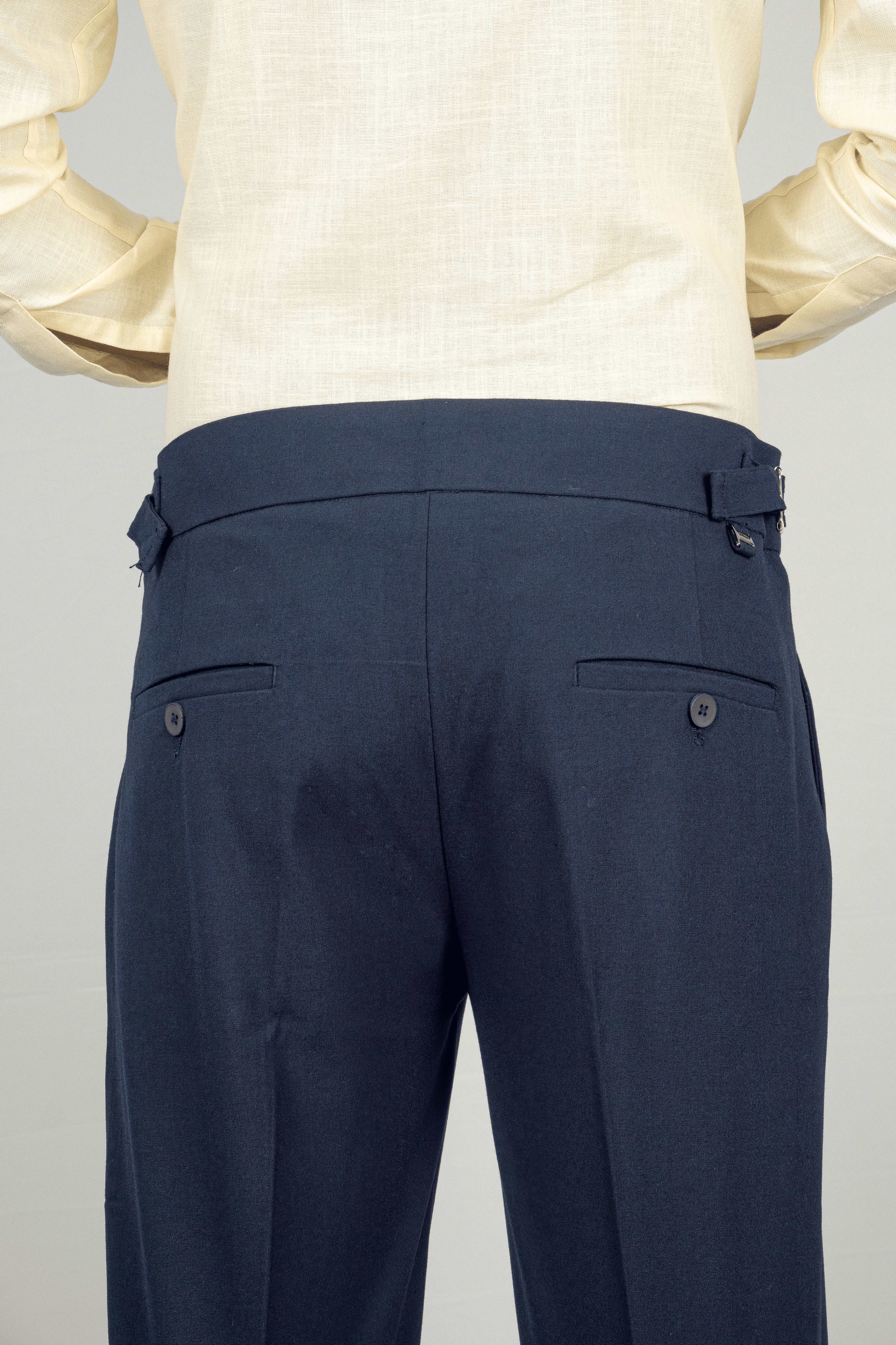 Navy Classic Gurkha Trousers