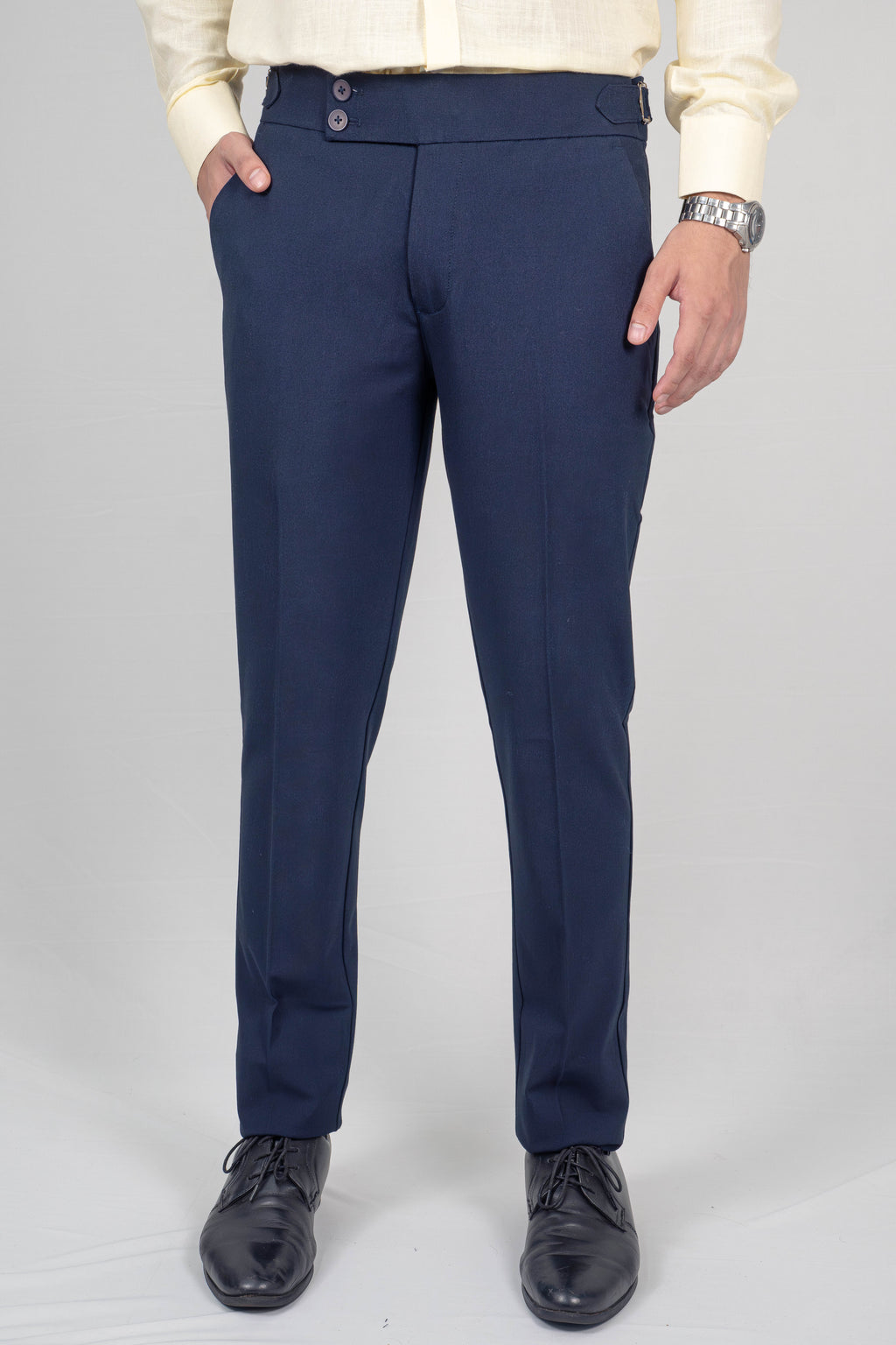 Navy Classic Gurkha Trousers
