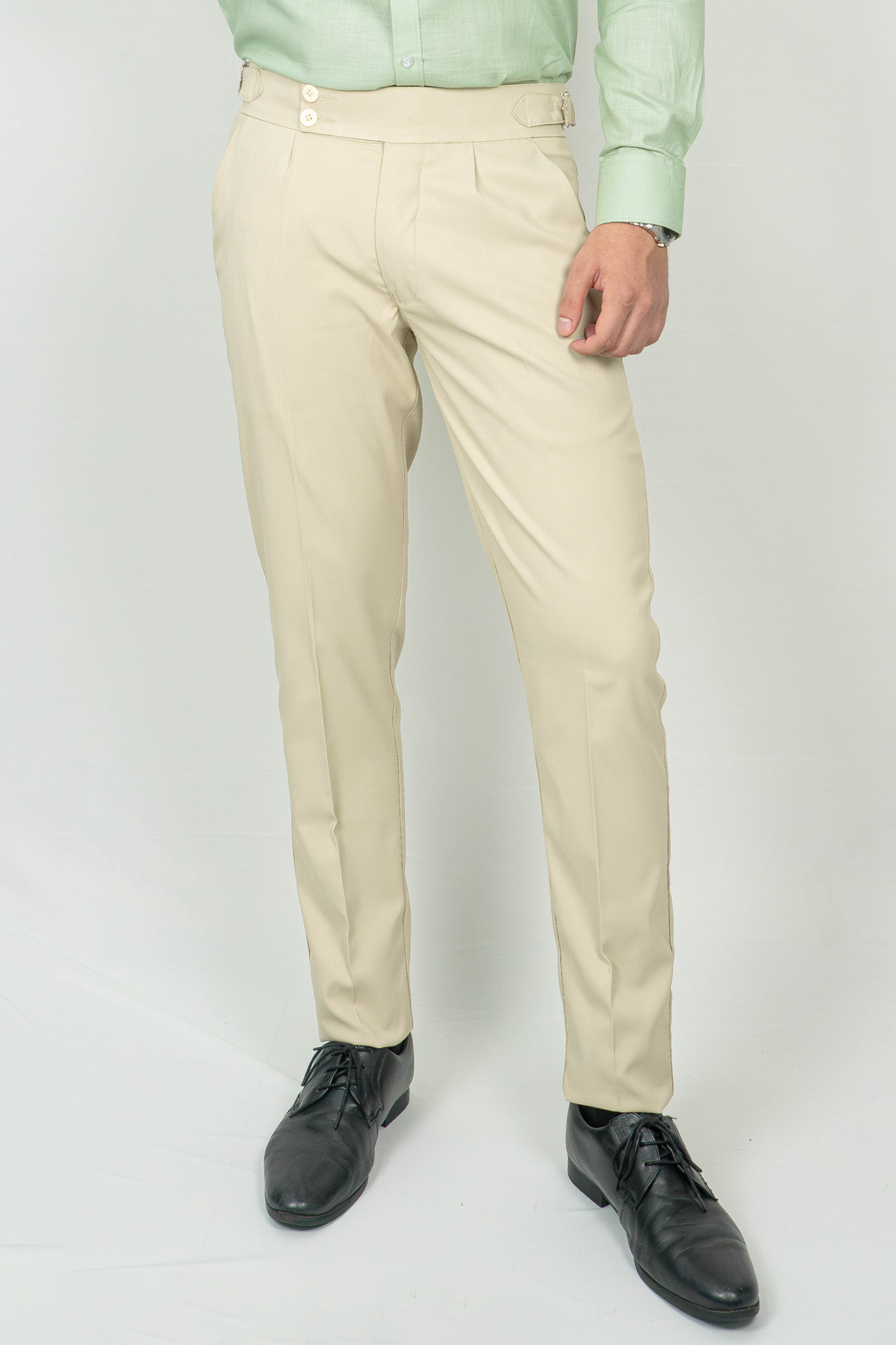 Beige Gurkha Trousers