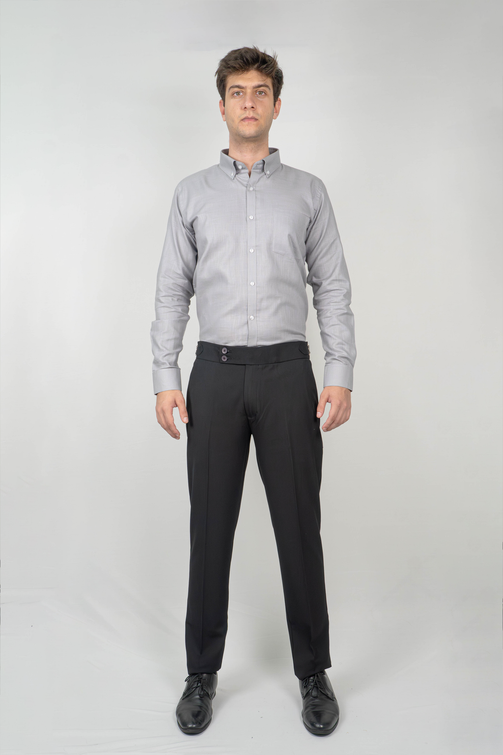 Night-black Gurkha Trousers