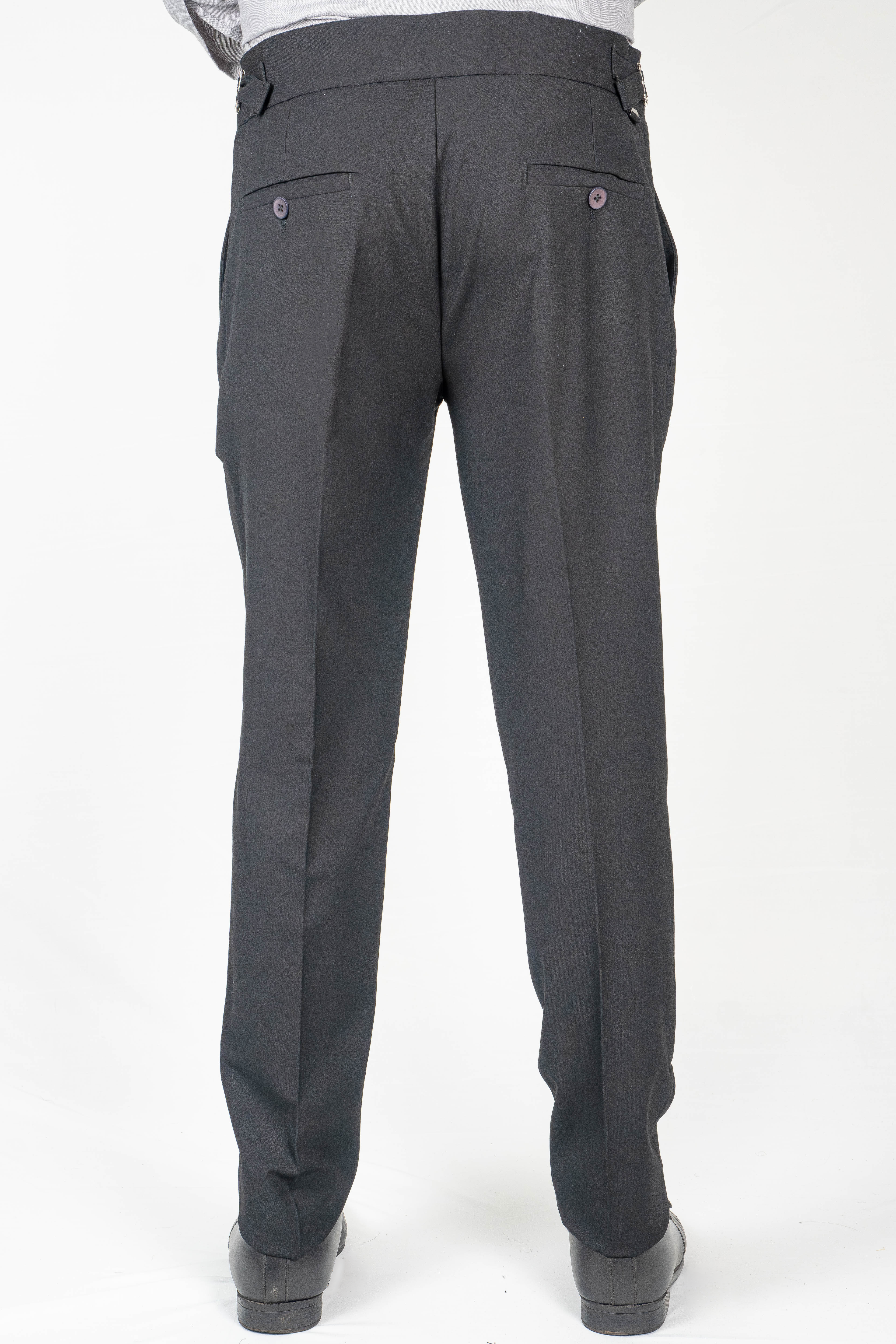 Night-black Gurkha Trousers