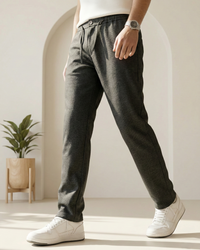 Black Linen Trousers
